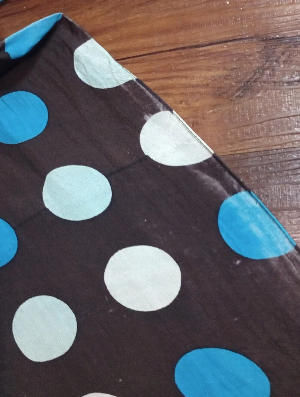 Large Polka Dot Print Scarf
